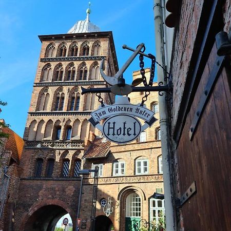 Altstadthotel Zum Goldenen Anker Lübeck Exteriér fotografie