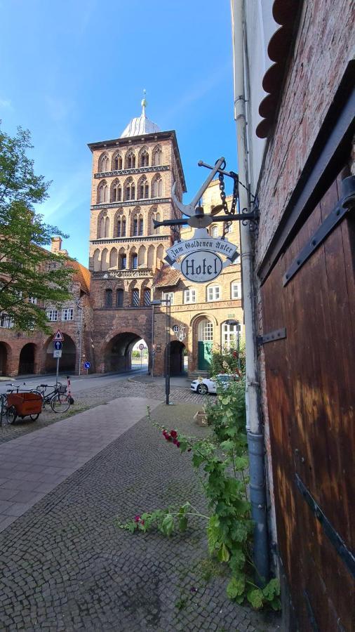 Altstadthotel Zum Goldenen Anker Lübeck Exteriér fotografie